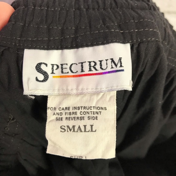 Spectrum Black Embroidered Cotton Coin Midi Skirt - Picture 5 of 6